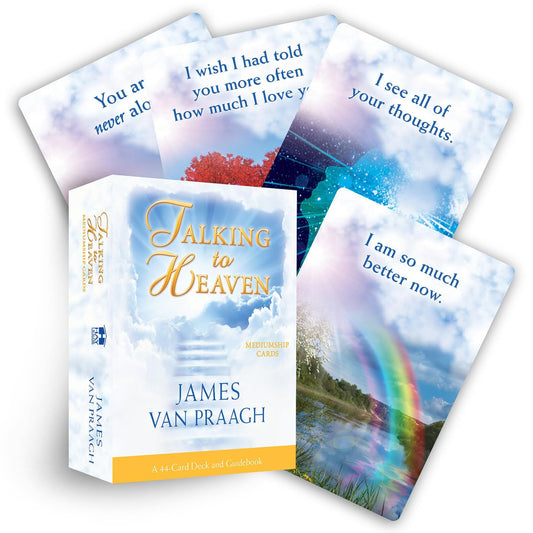 ****COLLECTIBLE ITEM**** Talking to Heaven Mediumship Cards: A 44-Card Deck and Guidebook
