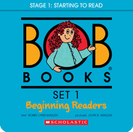 Bob Books - Set 1: Beginning Readers Box Set Phonics, Ages 4 and Up, Kindergarten (Stage 1: Starting to Read) (Bob Books #01)