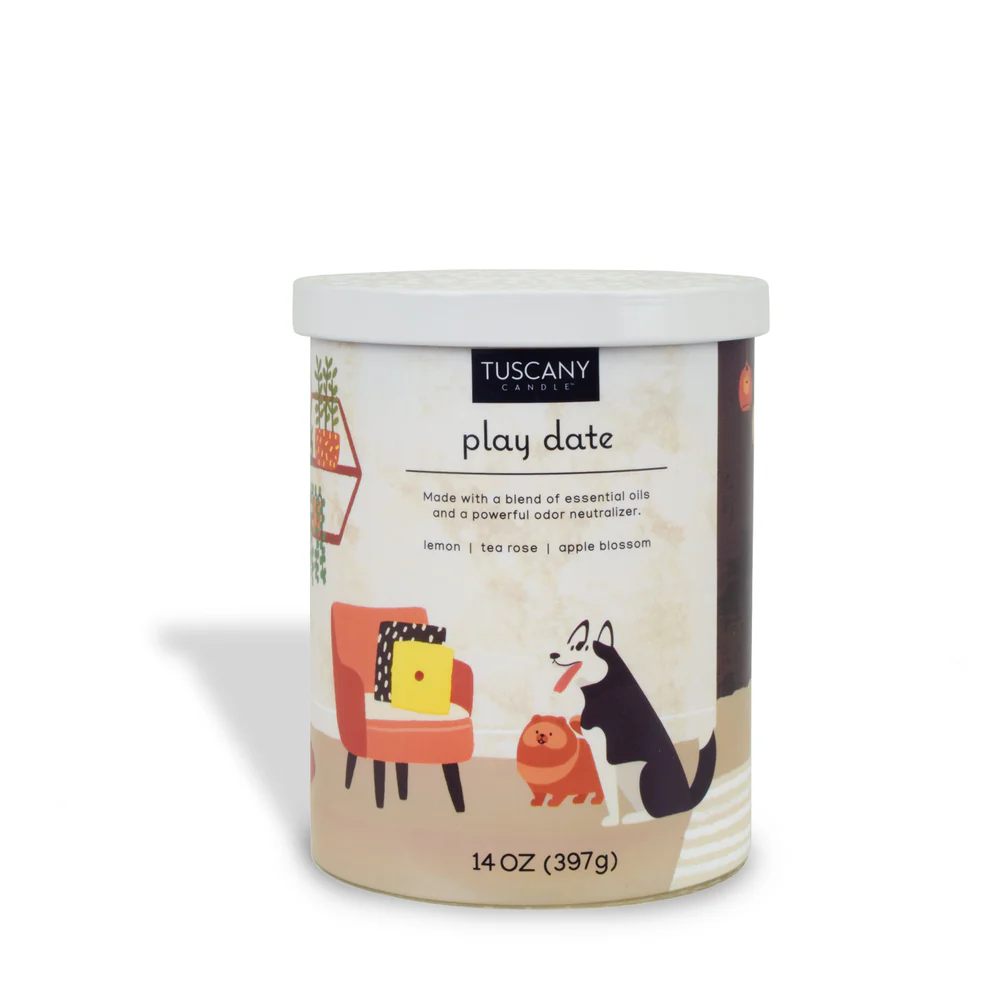 PLAY DATE SCENTED JAR CANDLE