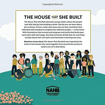 The House That She Built Hardcover by Mollie Elkman & Georgia Castellano