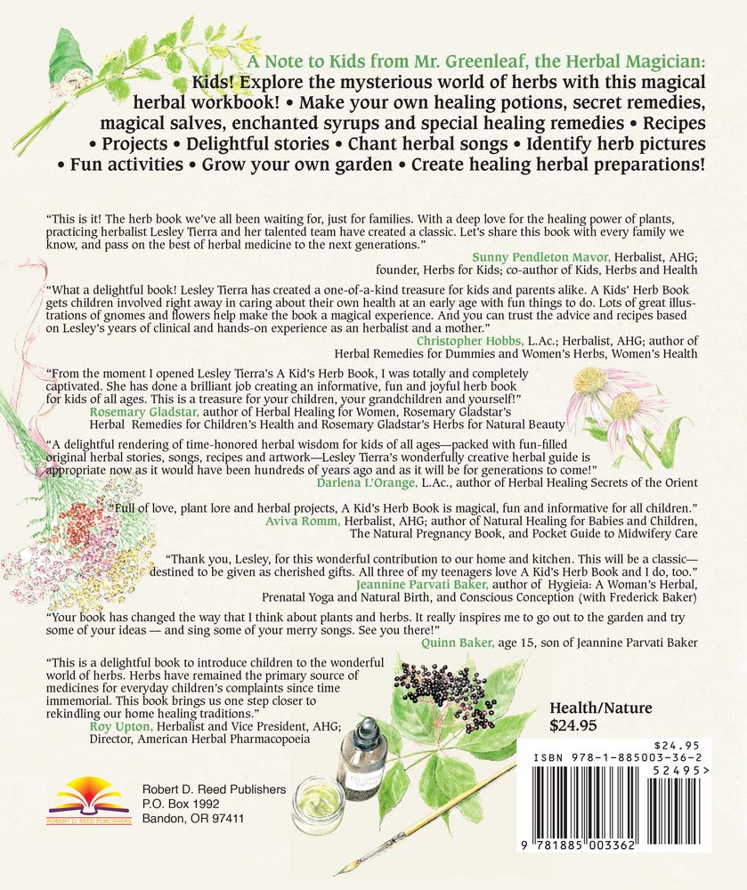 A Kid's Herb Book: For Children of All Ages - (DTH)